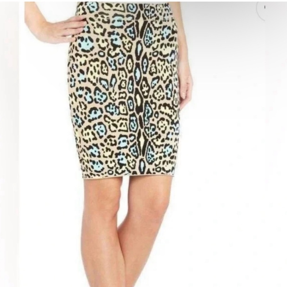 BCBGMAXAZRIA lucine Jacquard Skirt